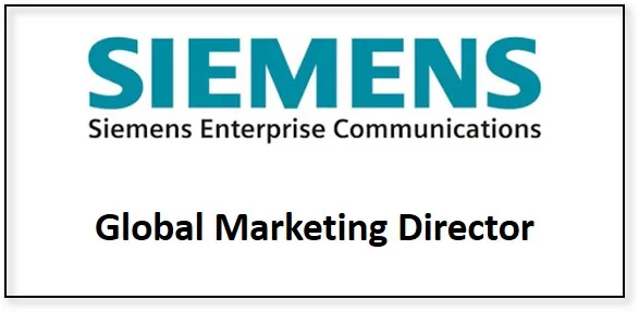 Siemens Enterprise Communications — Global Marketing Director