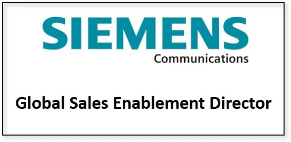 Siemens Communications — Global Sales Enablement Director