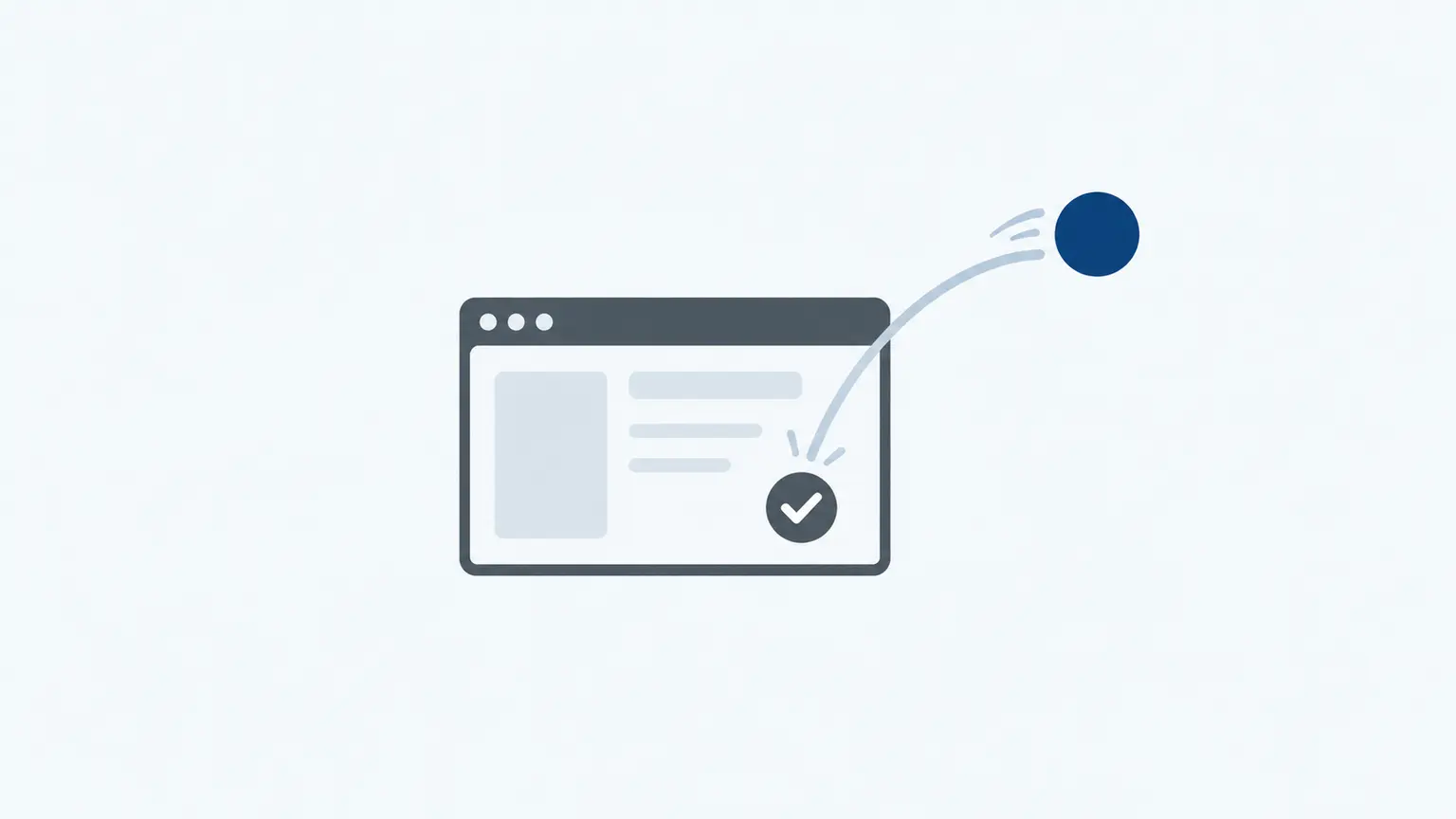 Infographic showing engaged website visits and visits that leave without further interaction