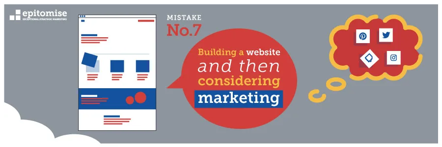Build the marketing plan before you build the website