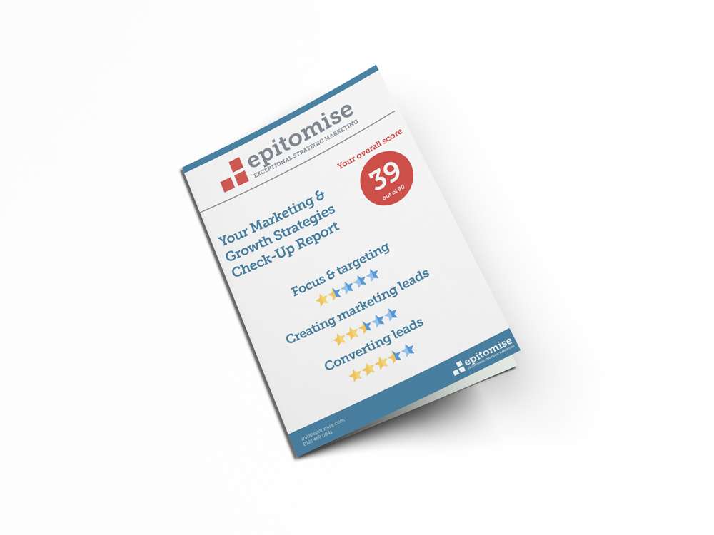 Online Marketing Health Check [Free tailored report]