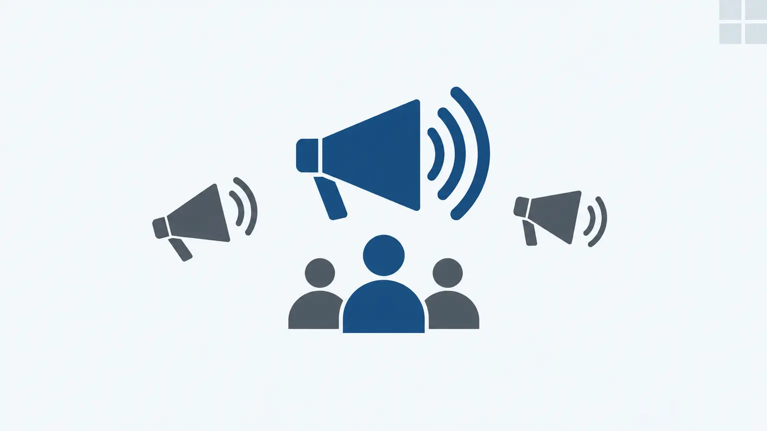 Infographic comparing one brand's measured visibility with competitors in the same market