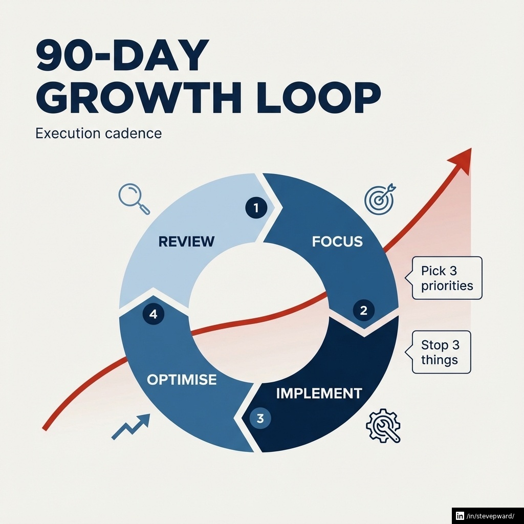 90-day growth loop